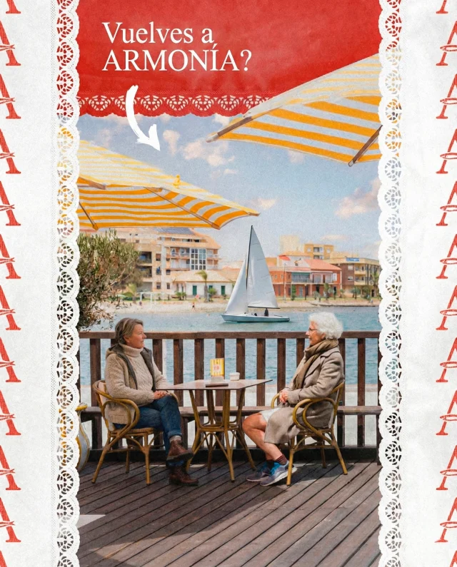 Volvemos al lugar donde todo fluye 🌊
Después de unos días de descanso, ARMONÍA BEACH CLUB reabre sus puertas este viernes 16 de enero.

Regresa el brunch sin prisas, la gastronomía que se disfruta, la terraza al sol y ese ambiente que solo se vive justo sobre las aguas tranquilas del Mar Menor.
Más calma, más sabor, más encuentros.

El lugar sigue siendo el mismo.
Las ganas, incluso mayores.
Nos vemos en ARMONÍA ✨